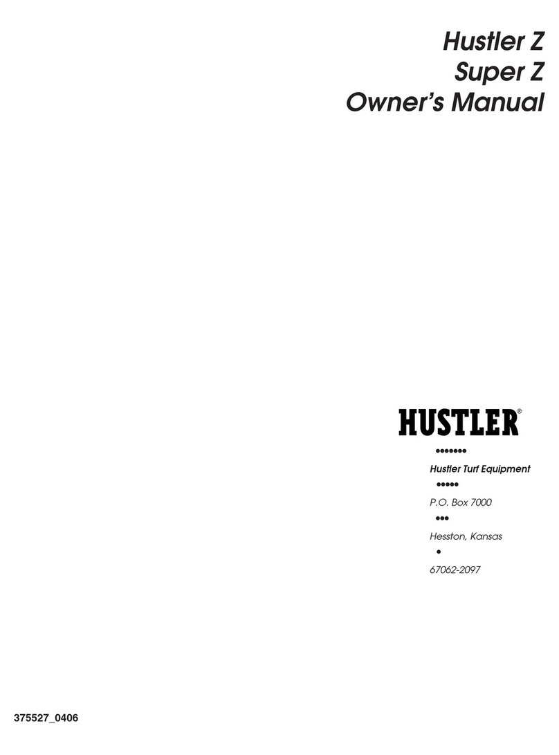 HUSTLER Super Z User manual