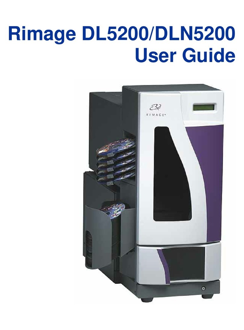 Rimage DL5200 User manual