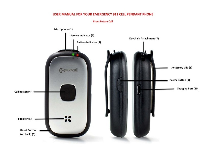Future Call LLC. Emergency 911 user manual