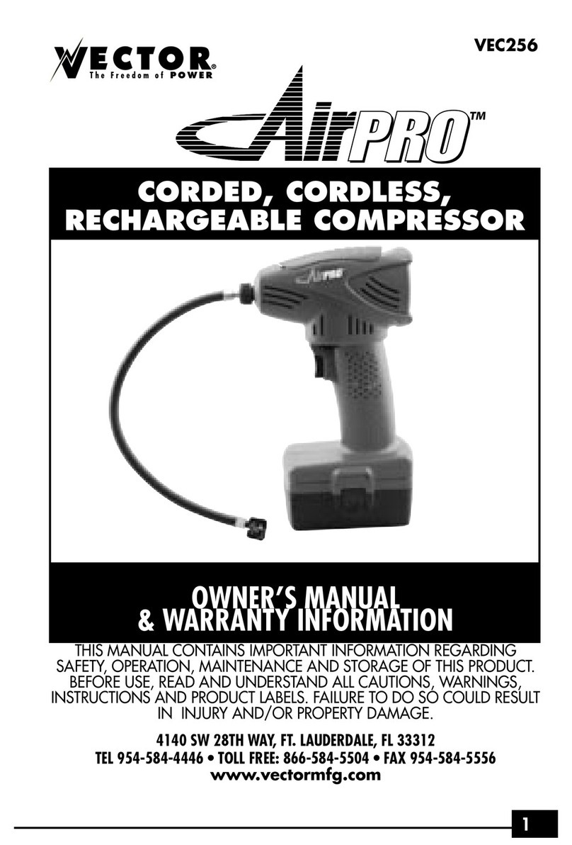Vector AirPro VEC256 owner's manual