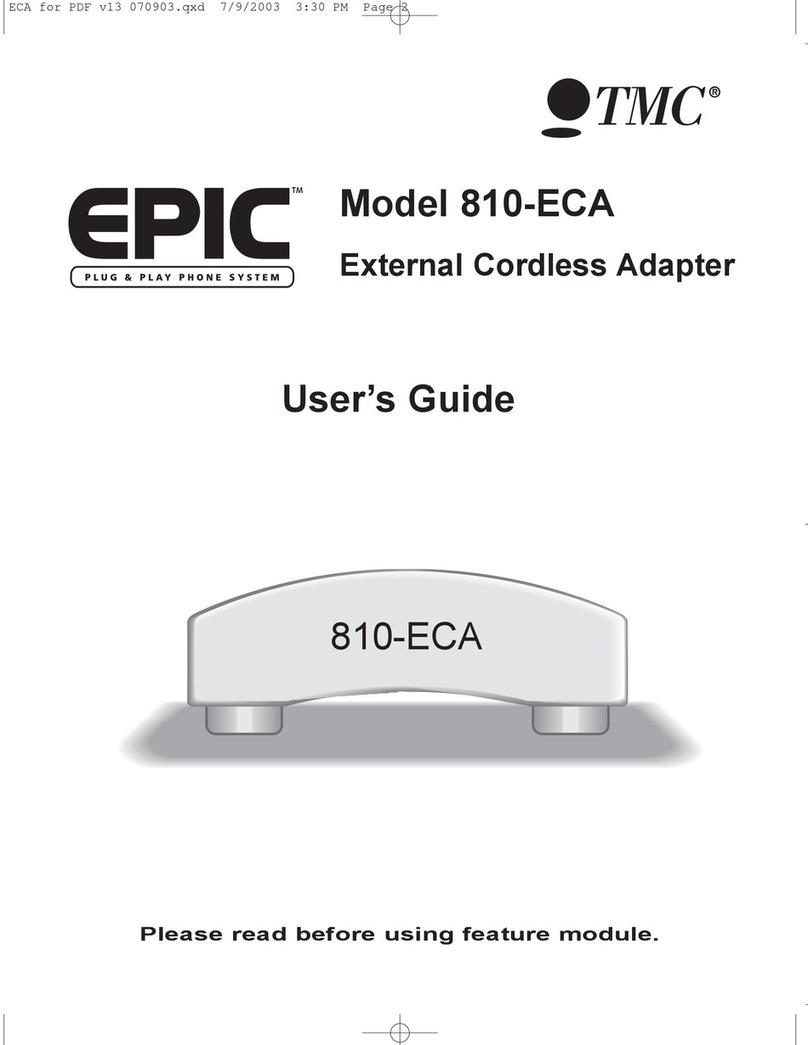 TMC EPIC 810-ECA user guide