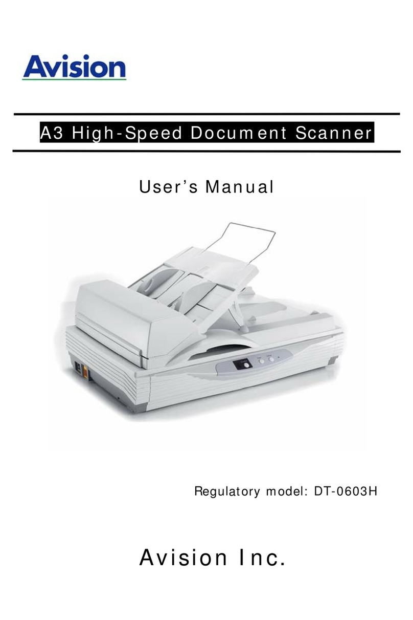 Avision DT-0603H user manual