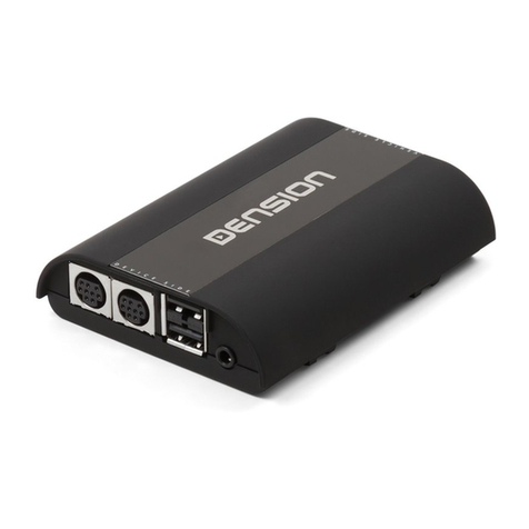 Dension 500S User manual