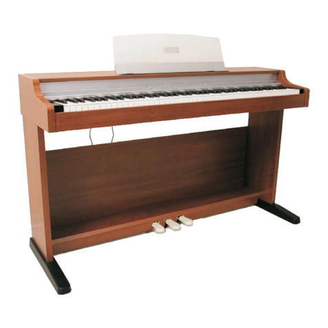 Korg EC150 user manual