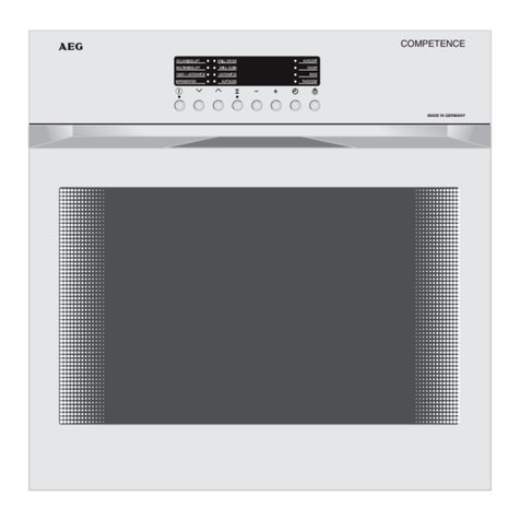 AEG COMPETENCE B 8100 User manual