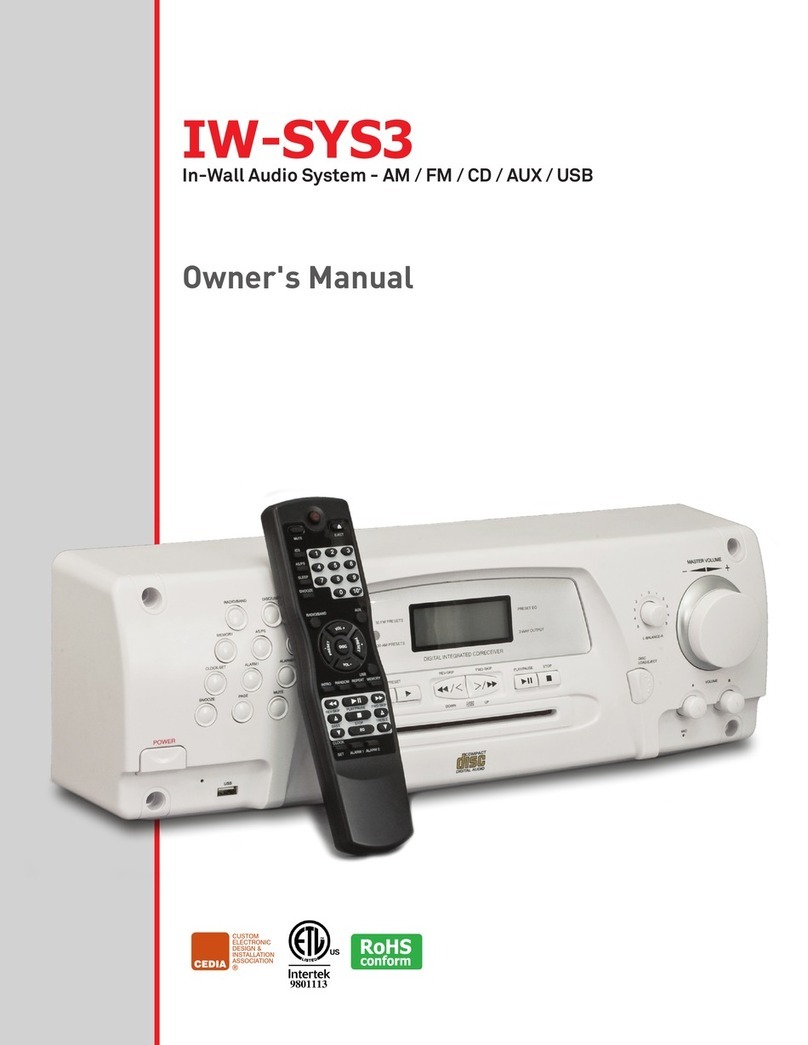 OEM IW-SYS3 owner's manual