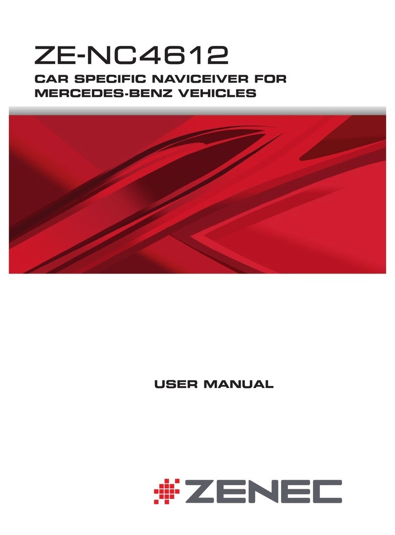 ZENEC ZE-NC4612 User manual