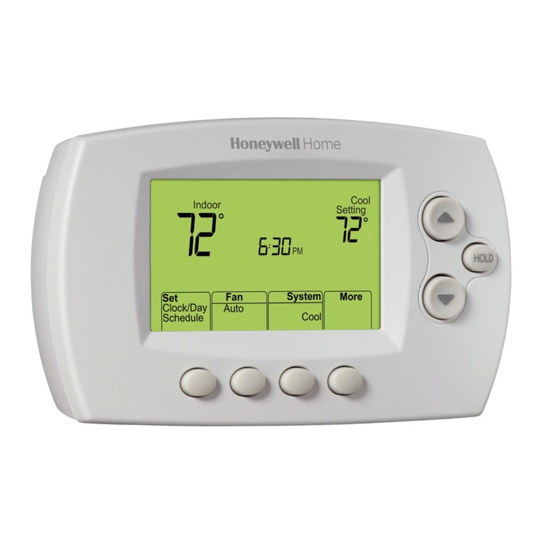 Honeywell FOCUSPRO TH6320R User manual