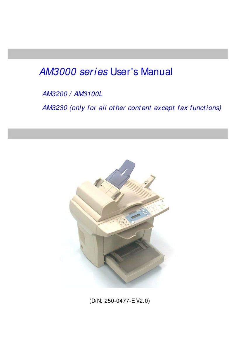 Avision AM3100L user manual