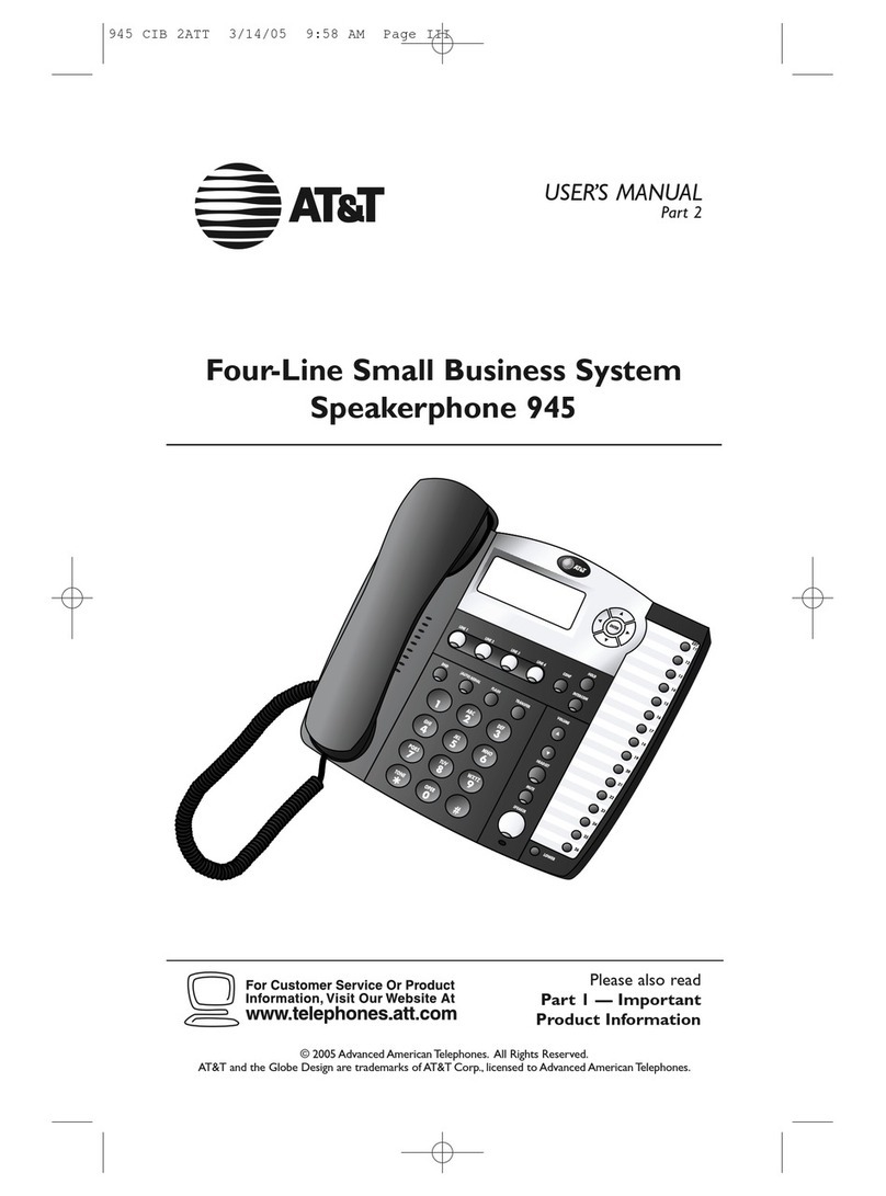 AT&T 945 User manual