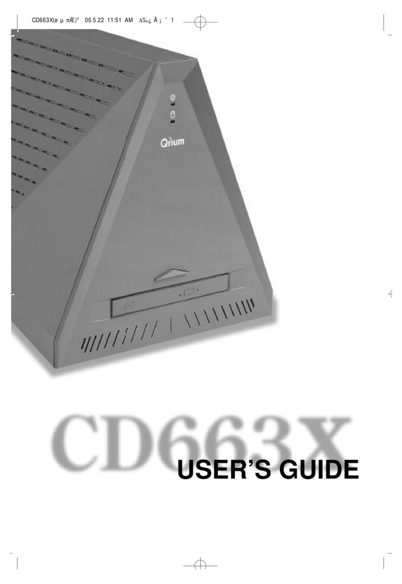 Qrium CD663X user guide