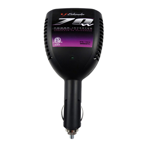 Schumacher Pi-70 User manual