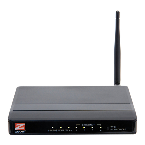 Zoom Wireless-N Router User manual