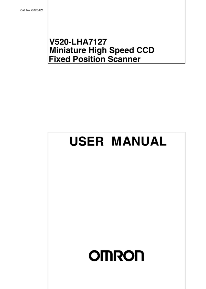Omron V520-LHA7127 User manual