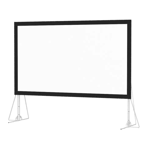 Da-Lite Fast-Fold truss Frame User manual