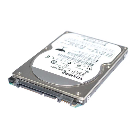 Toshiba MK1661GSYN Specifications