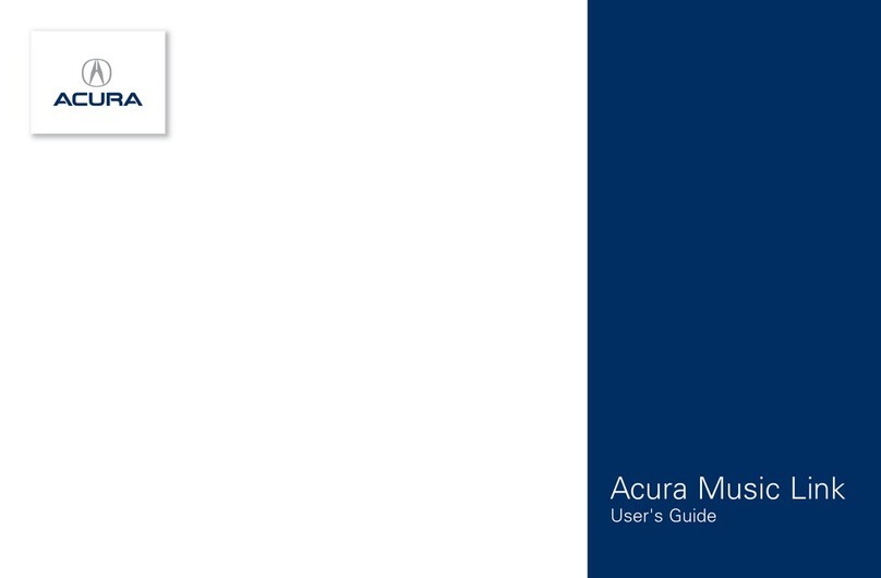 Acura Music Link user guide
