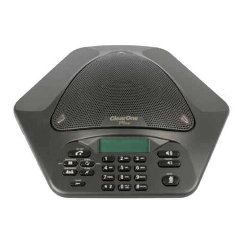 Clear One MAX EX Installation & operation manual