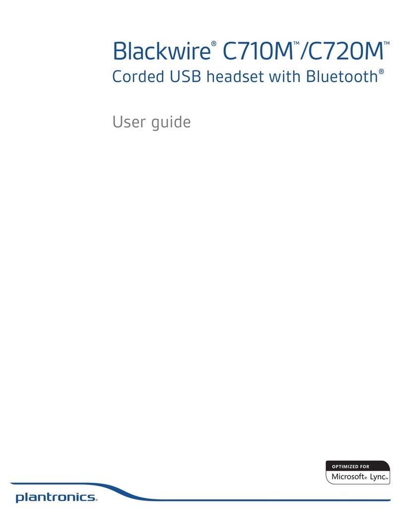 Blackwire C710M User manual