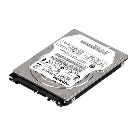 Toshiba MK1676GSX User manual