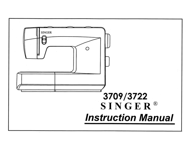 Singer 3709 instruction manual