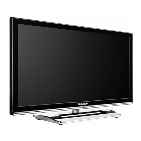 Sharp LC-22LE250E User manual