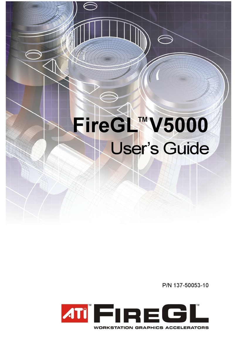 ATI Technologies FireGL V5000 user guide