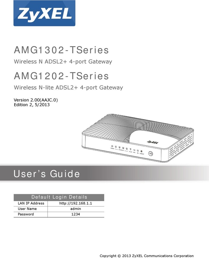 ZyXEL Communications AMG1302-T series user guide