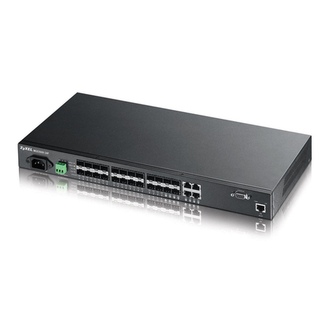 ZyXEL Communications MGS3600-24F user guide ZyXEL Communications MGS3600-24F user guide