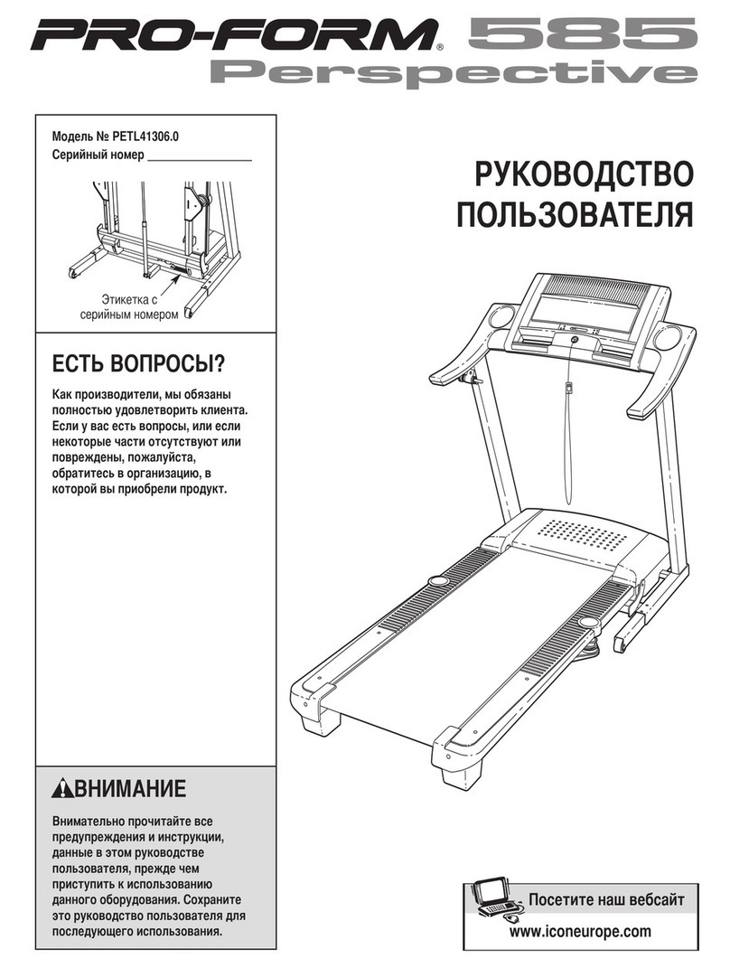 Pro-Form 585 Perspective Treadmill 