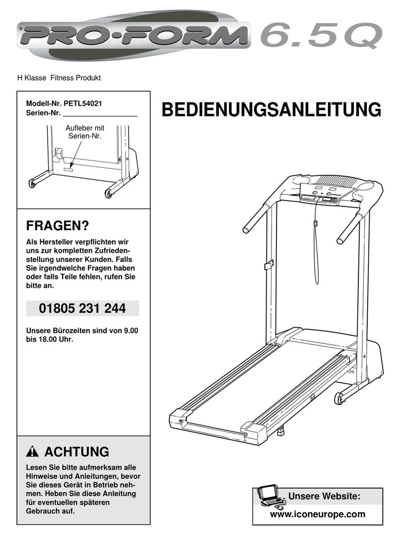 Pro-Form 6.5Q Quick start guide Pro-Form 6.5Q Quick start guide