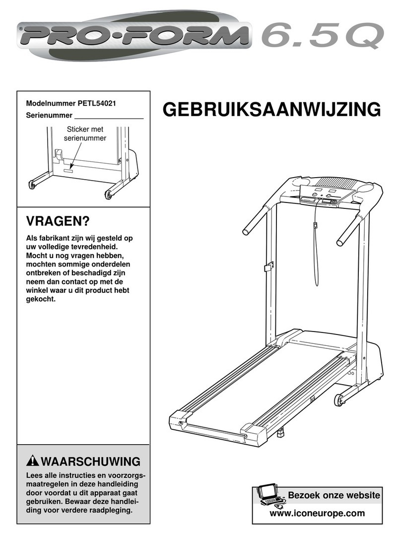 Pro-Form 6.5Q System manual Pro-Form 6.5Q System manual