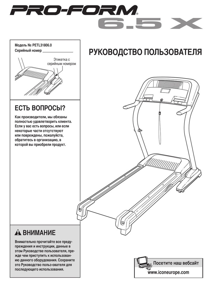 Pro-Form 6.5 X Treadmill 