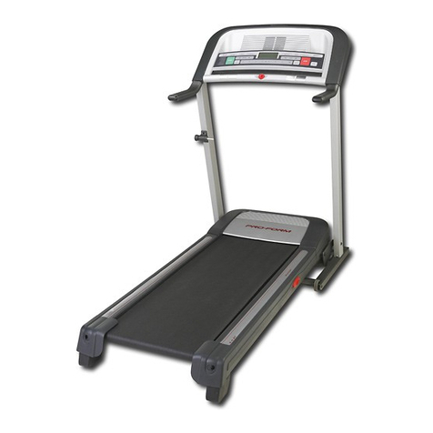 Pro-Form 6.0 ZT User manual