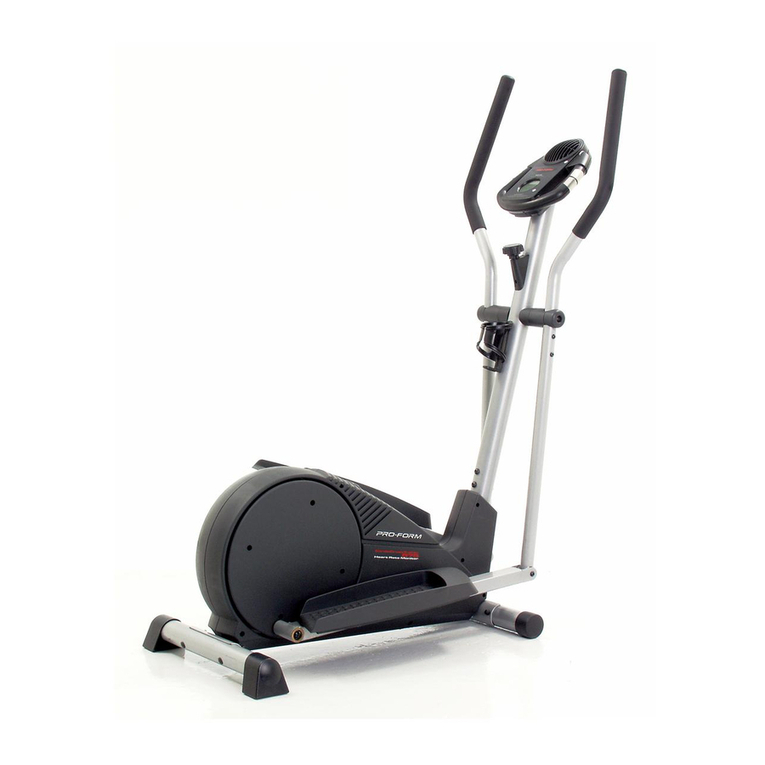 Pro-Form 675 Cardio CrossTrainer User manual Pro-Form 675 Cardio CrossTrainer User manual