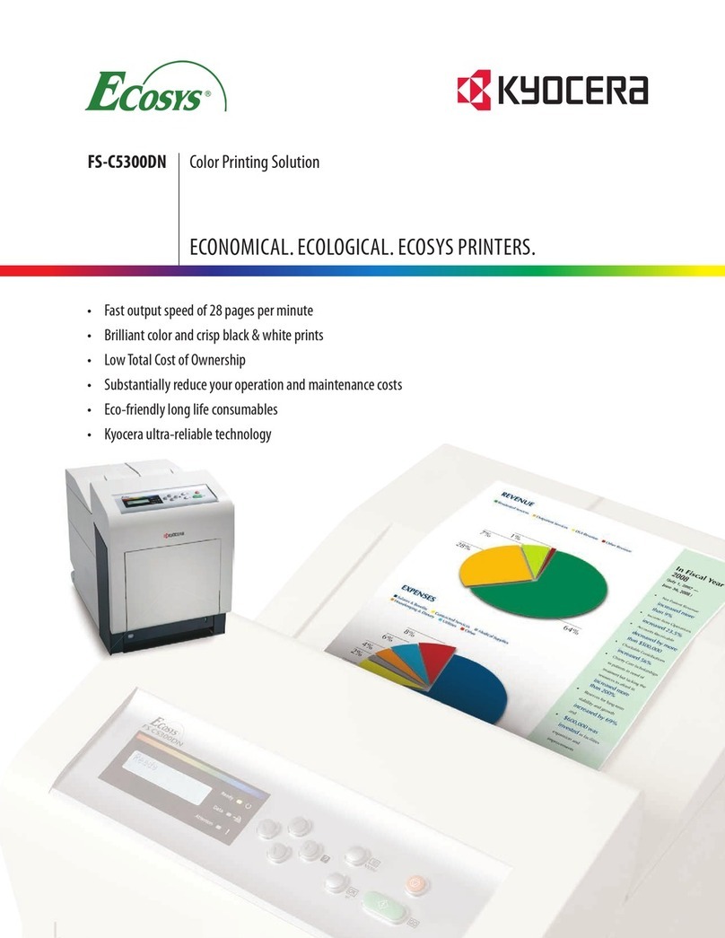 Kyocera Ecosys FS-C5300DN User manual