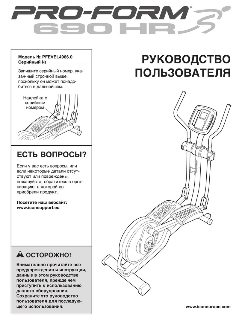 Pro-Form 690 Hr Elliptical 