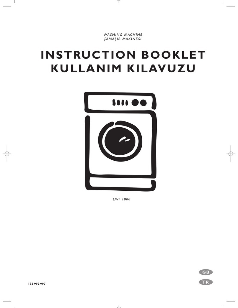 Electrolux EWF 1000 User manual