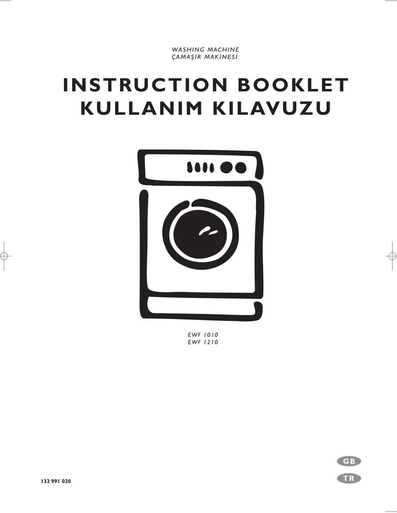 Electrolux EWF 1210 User manual