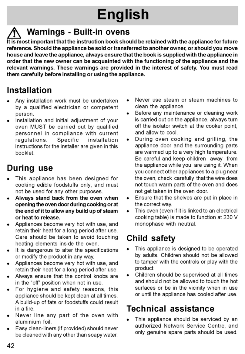 Electrolux EOB 1710 User manual