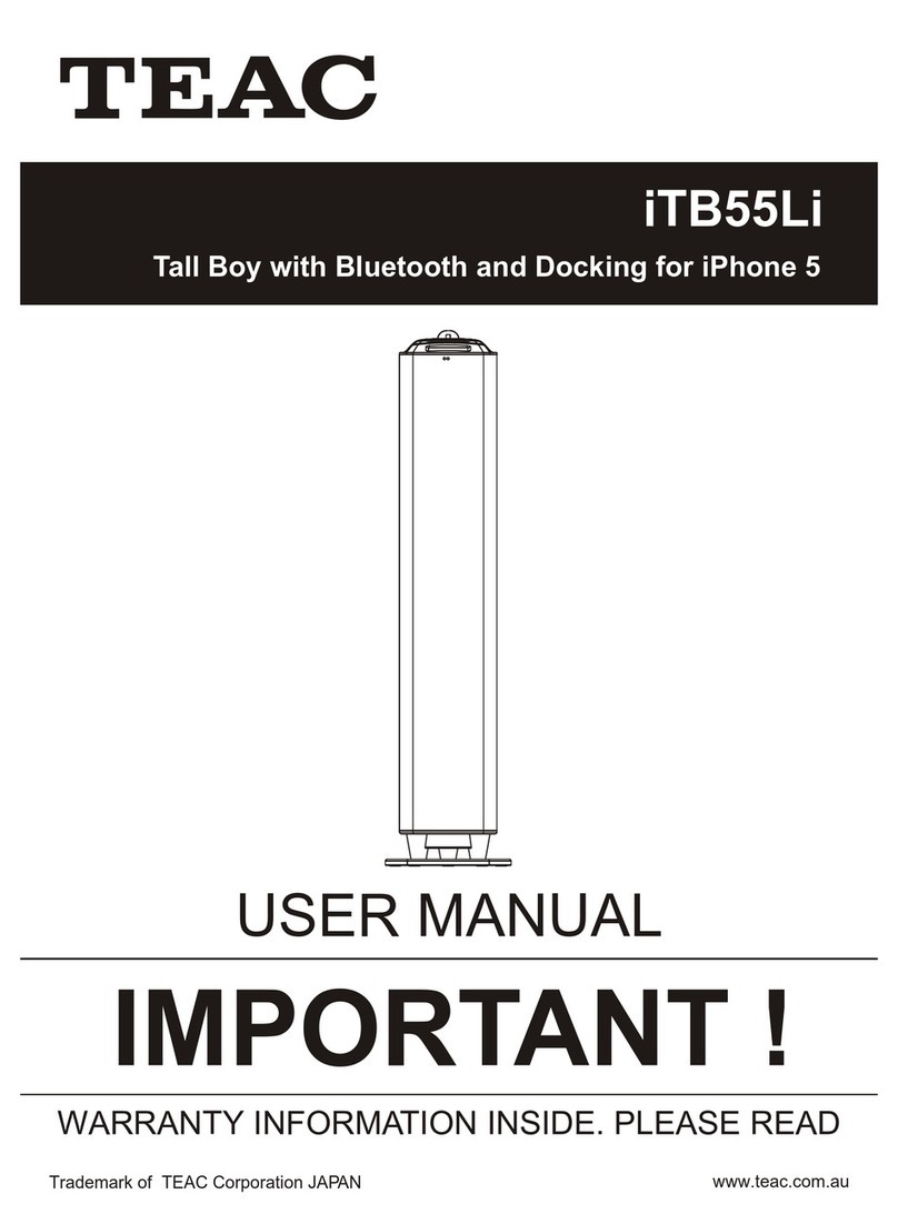 Teac iTB55Li user manual