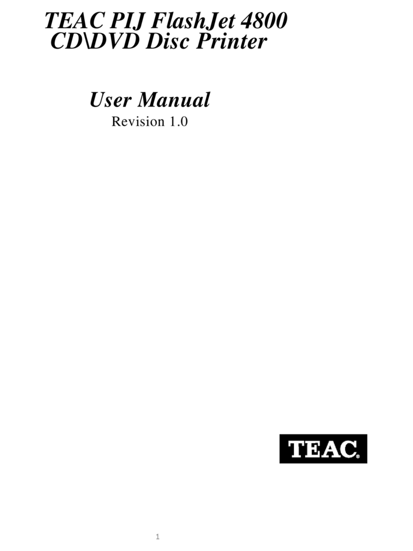 Teac PIJ FlashJet 4800 User manual