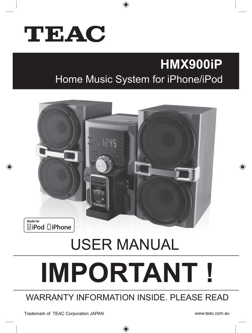 Teac HMX900iP user manual