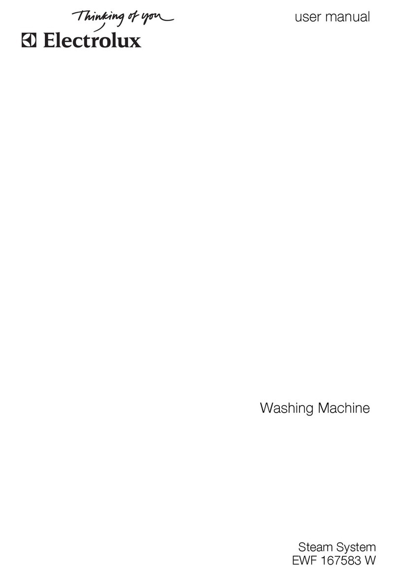 Electrolux Steam System EWF 167583 W User manual