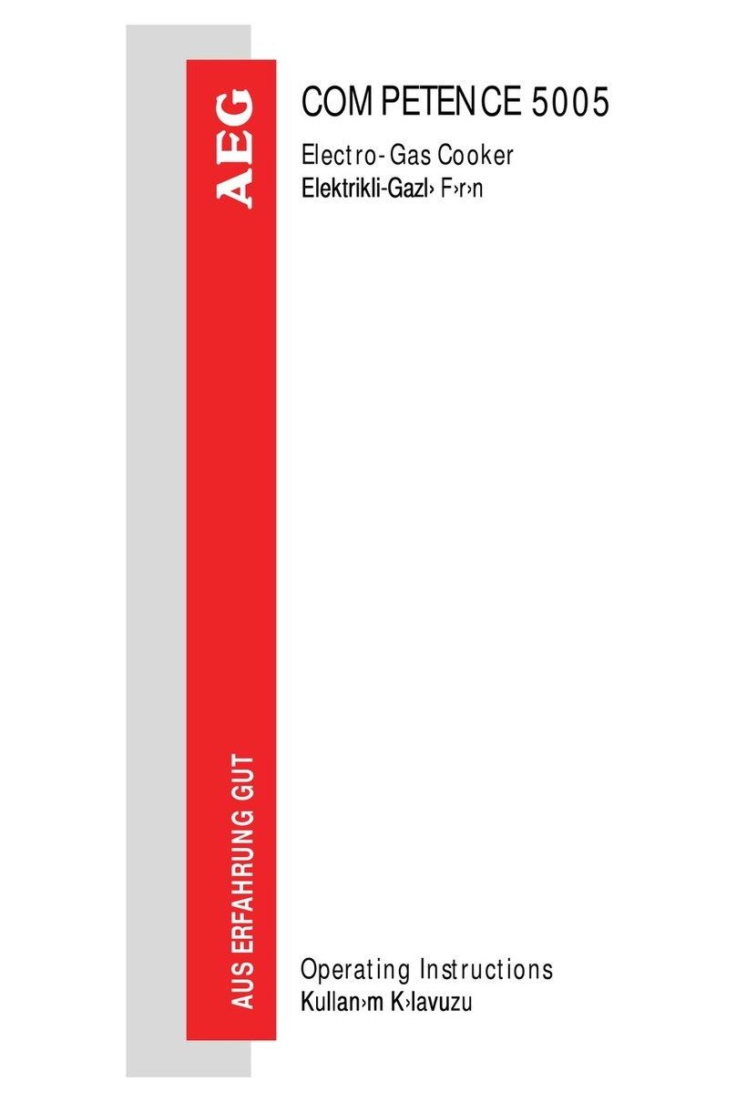 AEG COMPETENCE 5005 User manual