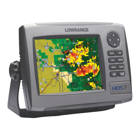 Lowrance Sirius Operation manual