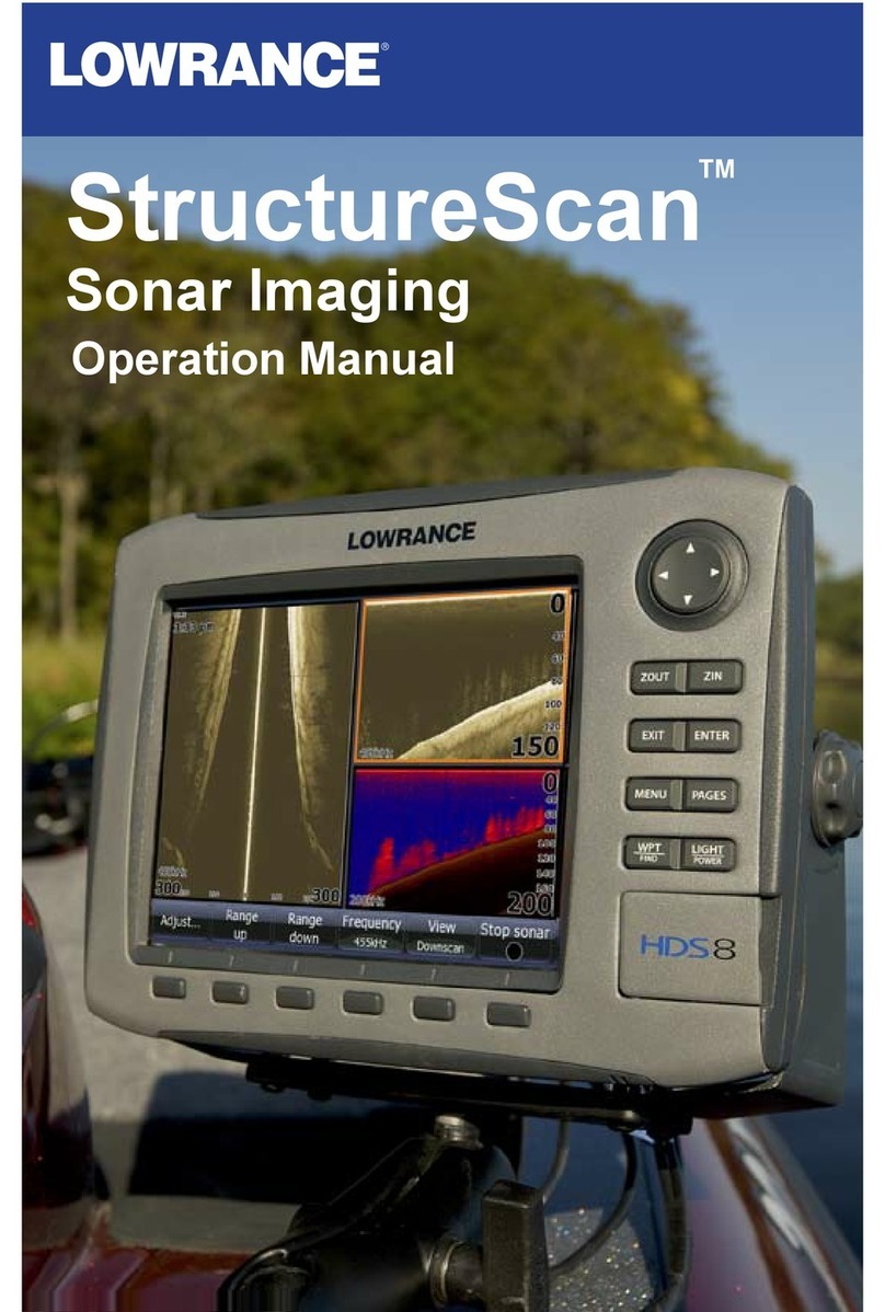 Lowrance StructureScan Operation manual Lowrance StructureScan Operation manual