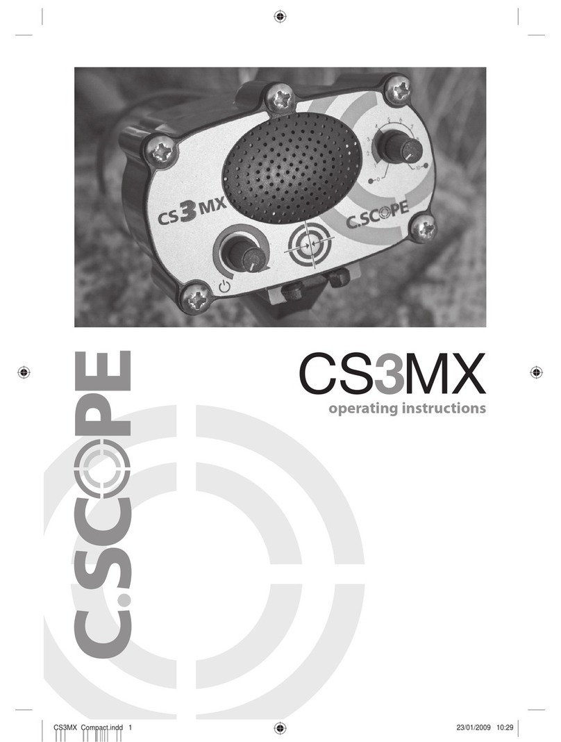 C-SCOPE CS3MX User manual