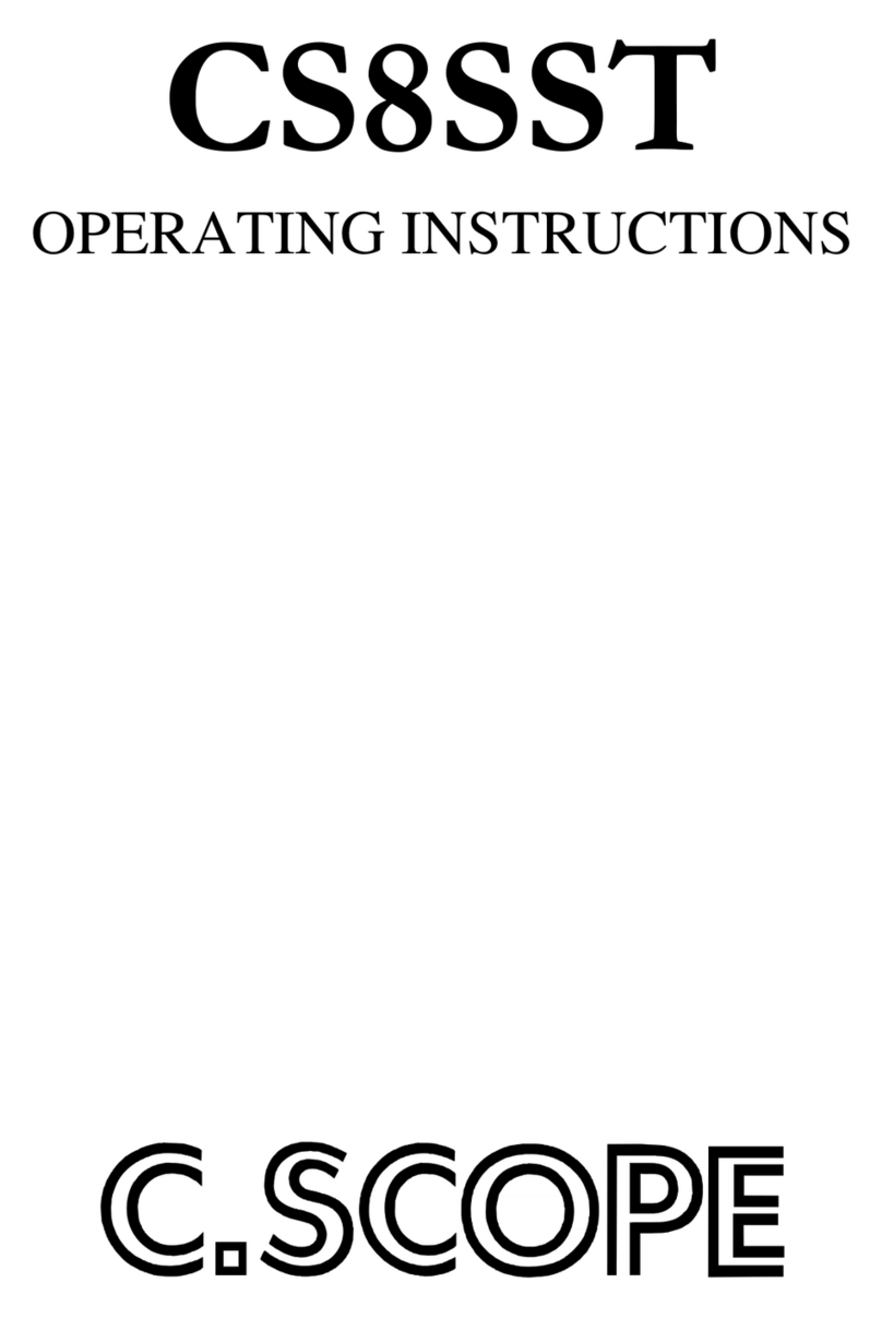 C-SCOPE CS8SST User manual