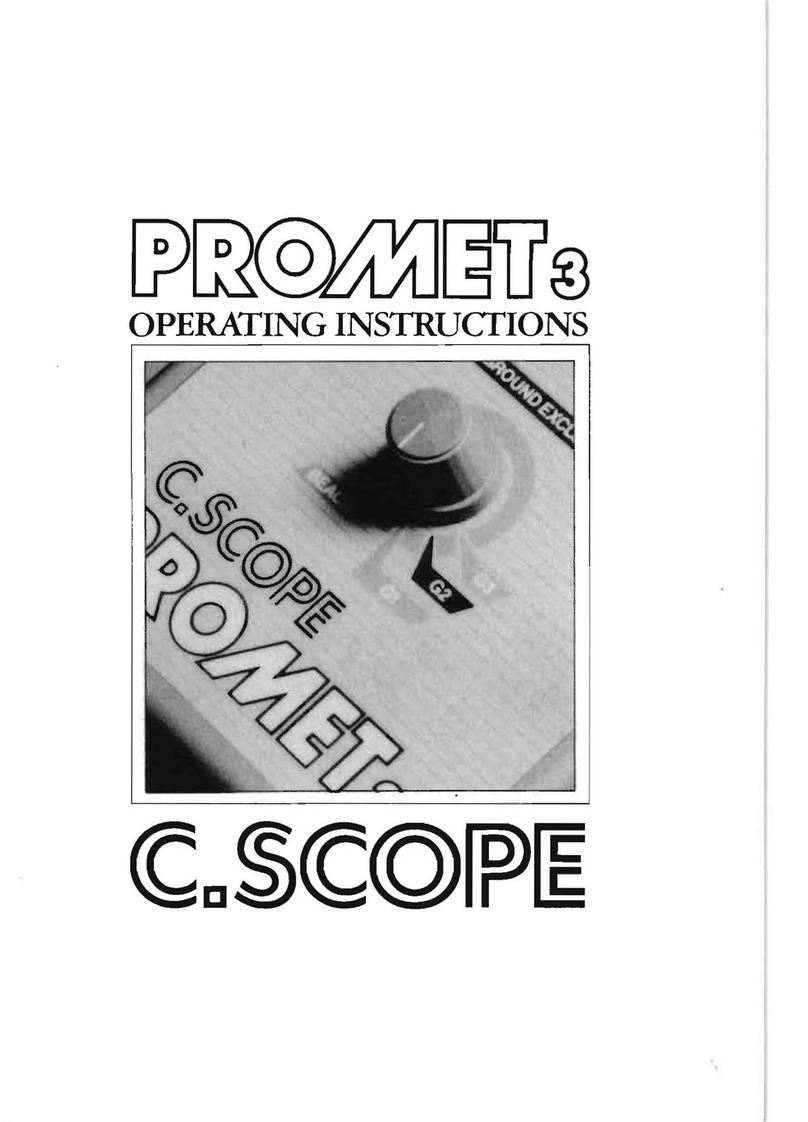 C-SCOPE PROMET3 User manual